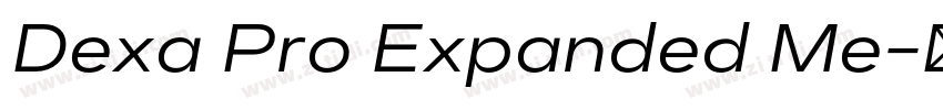 Dexa Pro Expanded Me字体转换
